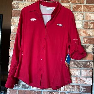 Columbia razorbacks shirt